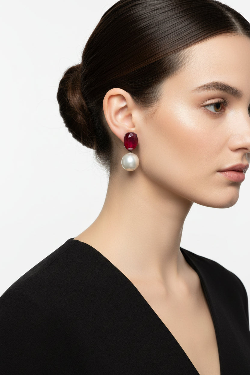 Rudy and Pearl Earrings