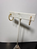 Tiny stone hoops