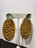 hammered gold shields