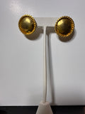 brushed gold disc