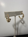 Gold Nail earrings