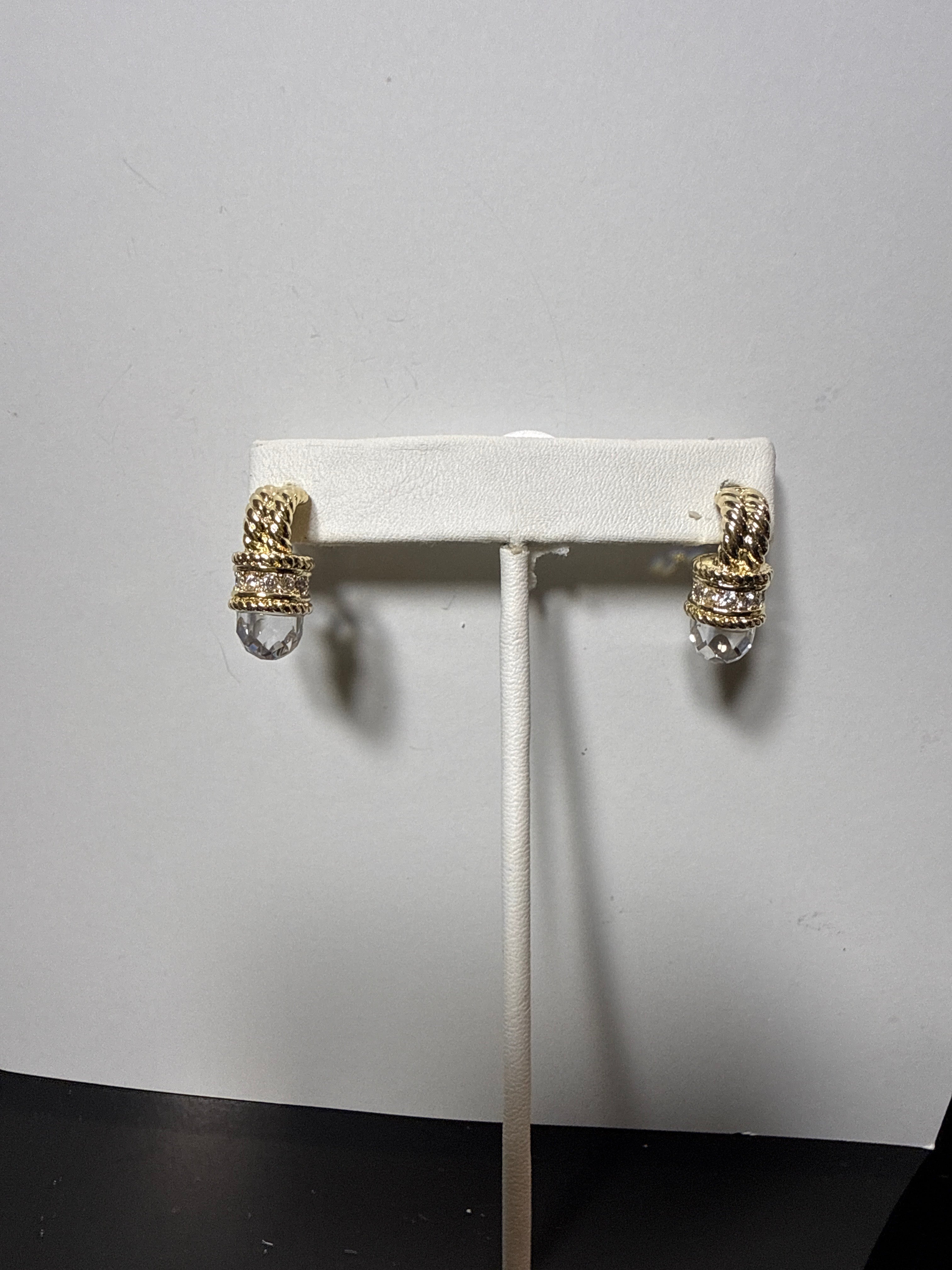 small Crystal drop earrings