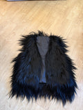 Mongolian lamb fur vest