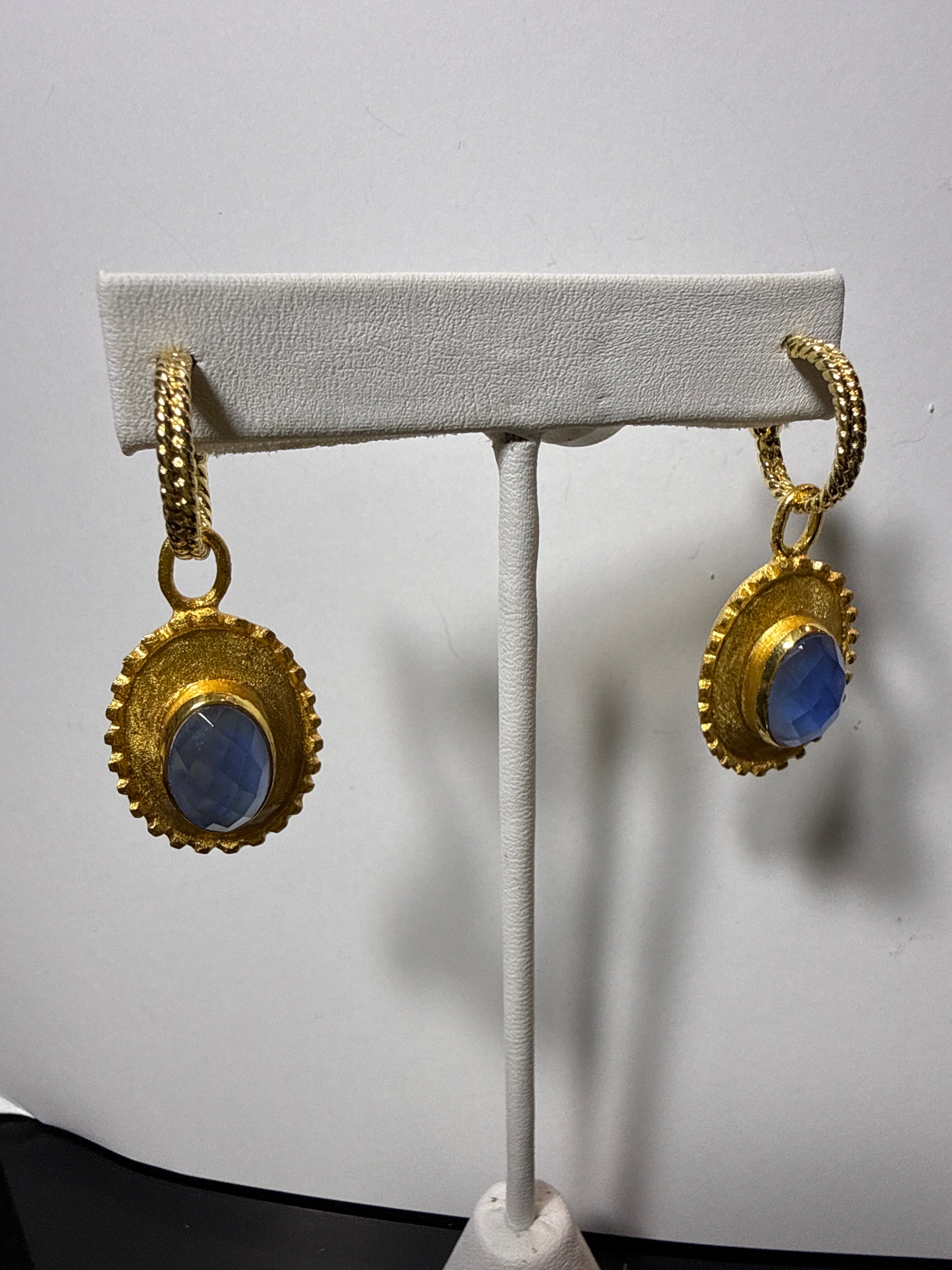 Caledonia Bluestone earrings
