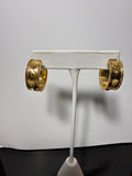 Gold Berry Hoops