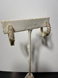 Pave’ bandedHoops