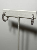 Small diamond hoop