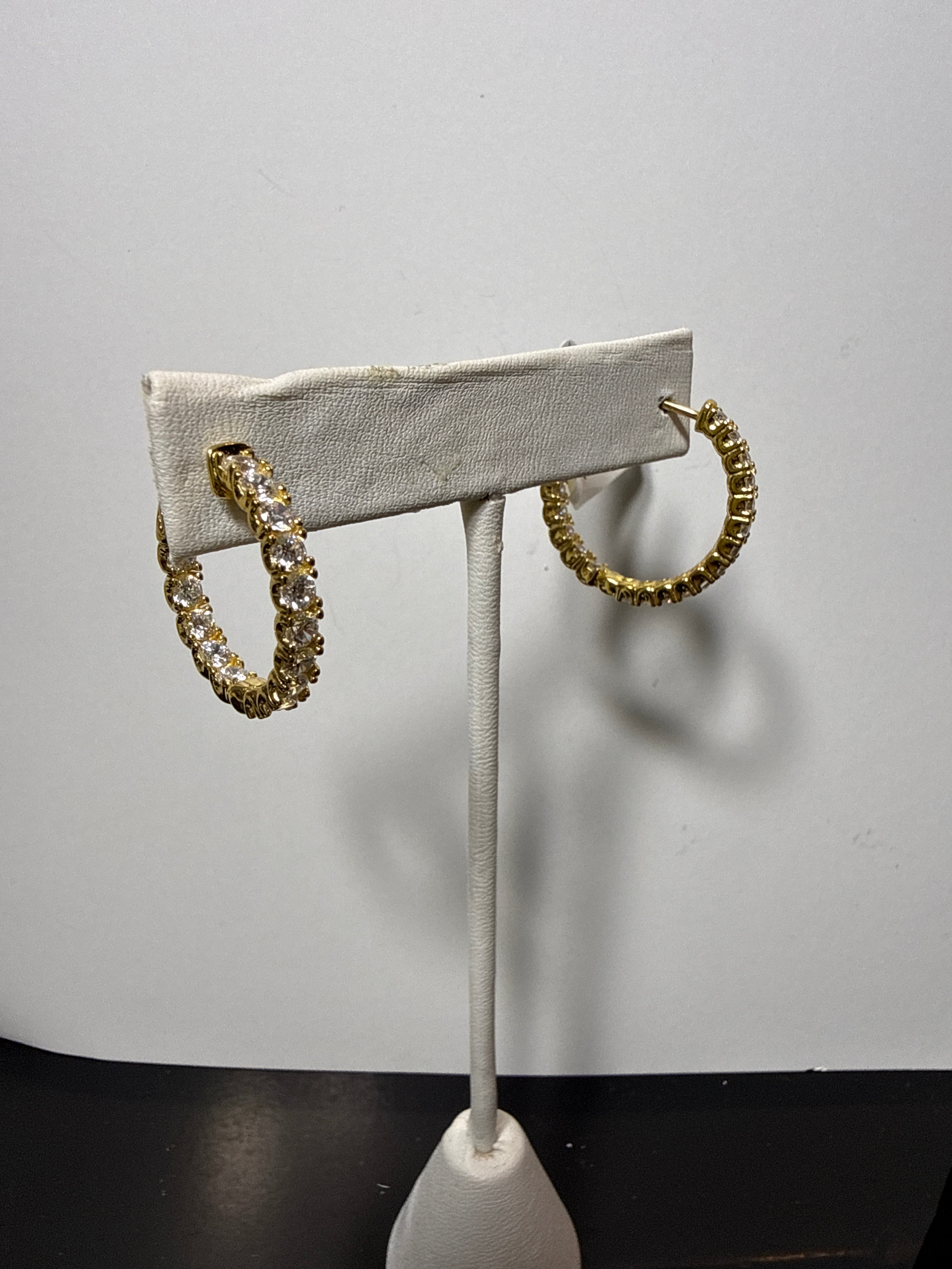 Diamond setting hoops