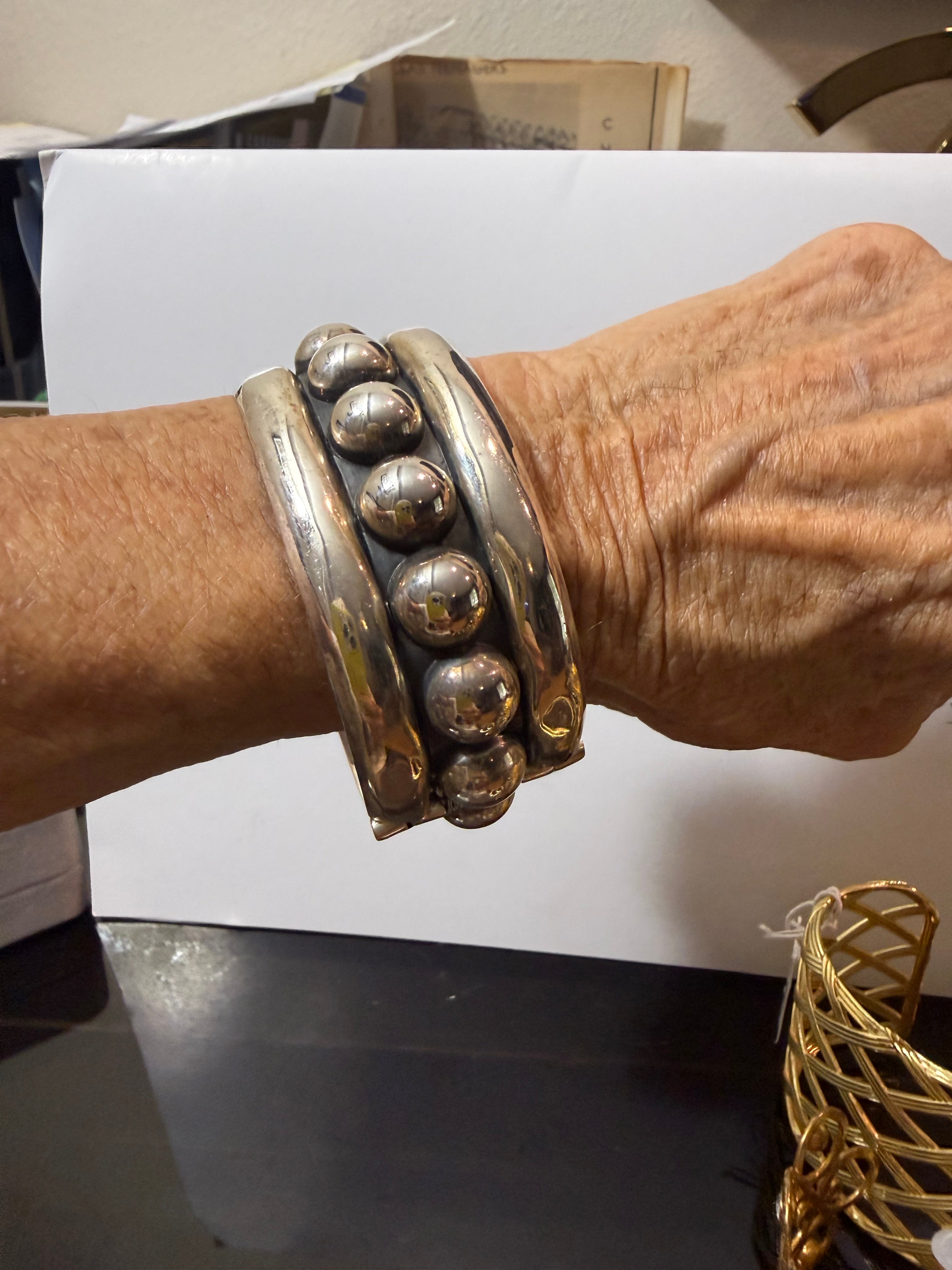 sterling Silver contemporary bracelet