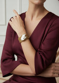 Vintage Baroque Pearl Wire Wrap Bracelet
