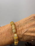 Pave’ hinged bracelet