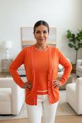 Orange Twin set